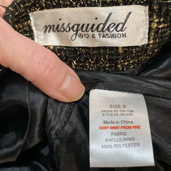 Missguided Peplum Skirt Frilly Midi Pencil - Picture 15 of 16